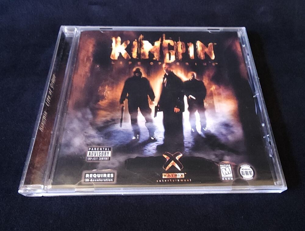 Kingpin Life Of Crime Windows PC Video Game Interplay 1999 Xatrix Entertainment